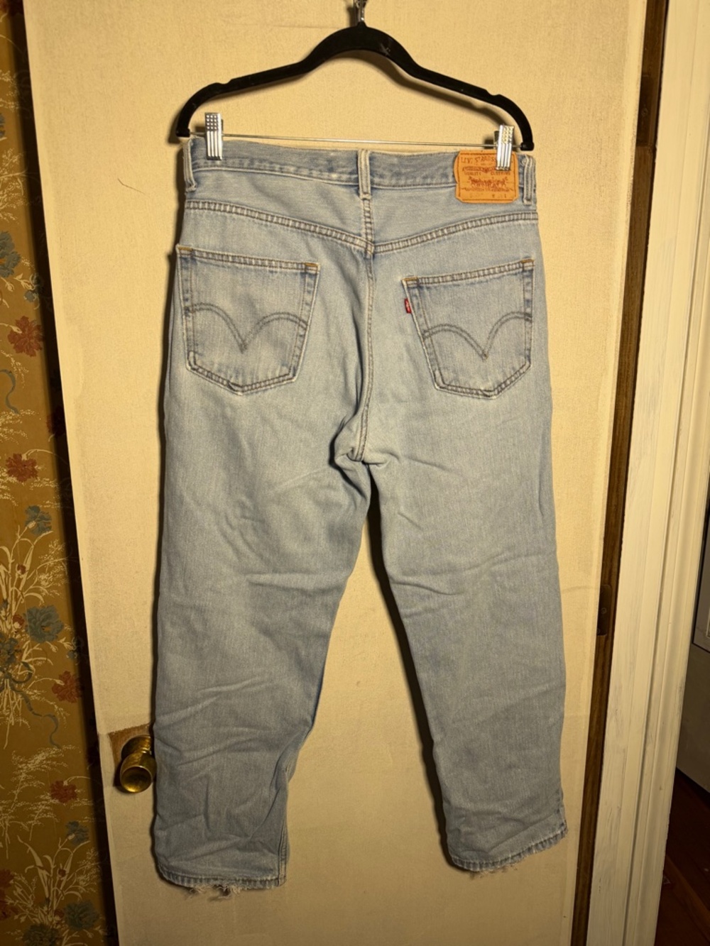 Levi’s 550 Relaxed Fit Jeans Men’s 33x30 Light Wash Straight Leg Classic Denim